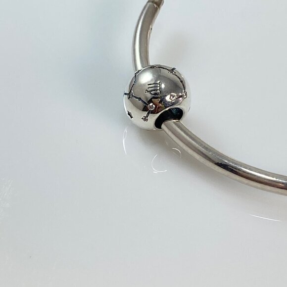 Sterling Silver Virgo Zodiac Constellation Charm - Picture 3 of 9